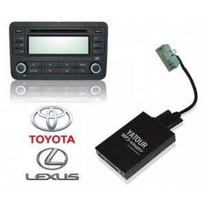 Авто MP3 проигрыватель Yatour-Russia для автомобилей Toyota/Lexus (ISO 5x7)