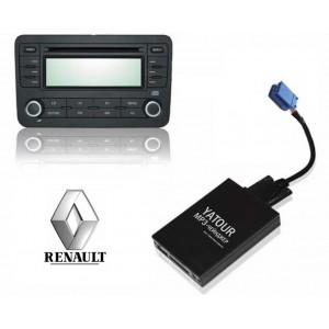 Авто MP3 проигрыватель Yatour-Russia для автомобилей Renault (ISO-MINI-8)
